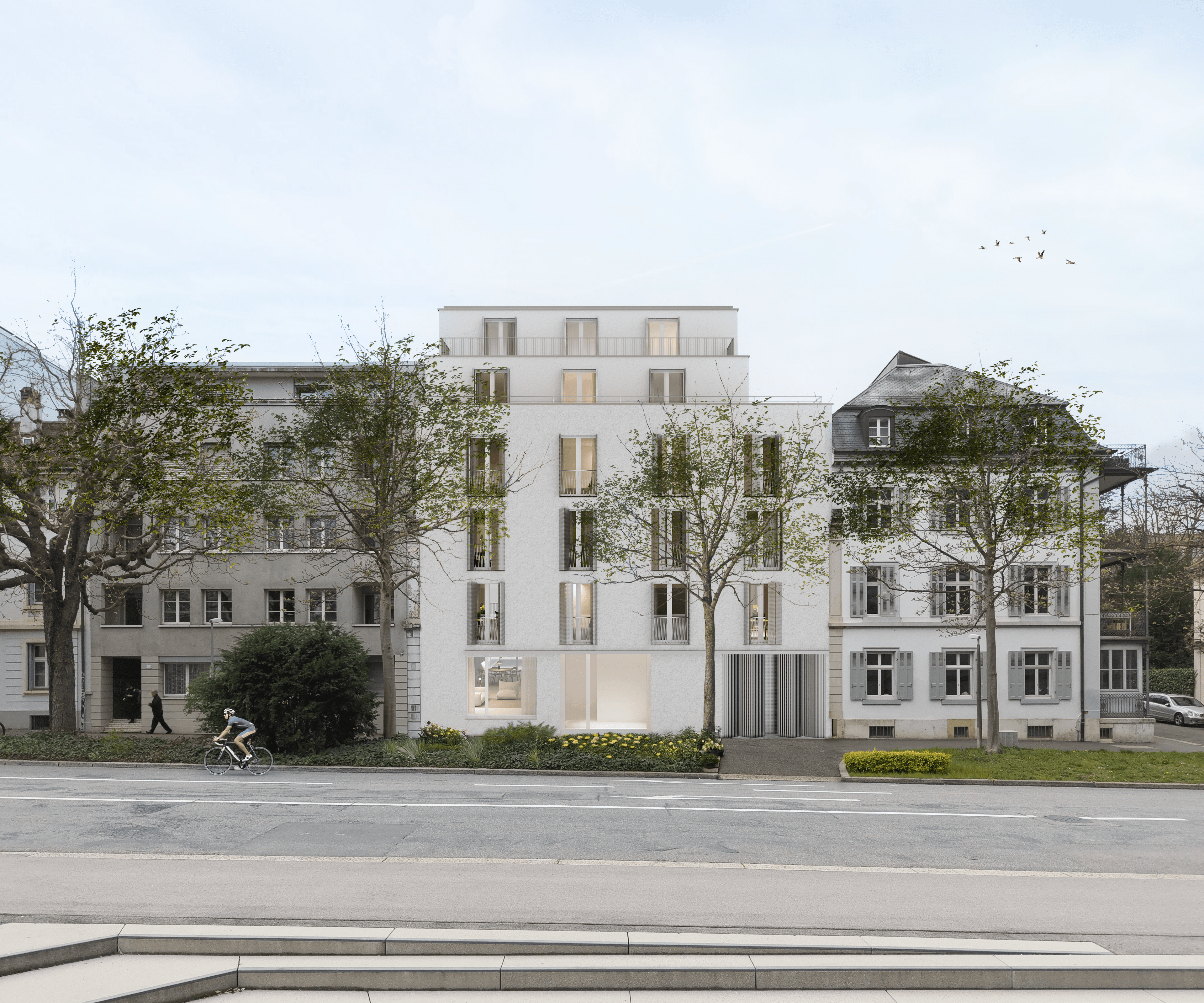Strassenfassade