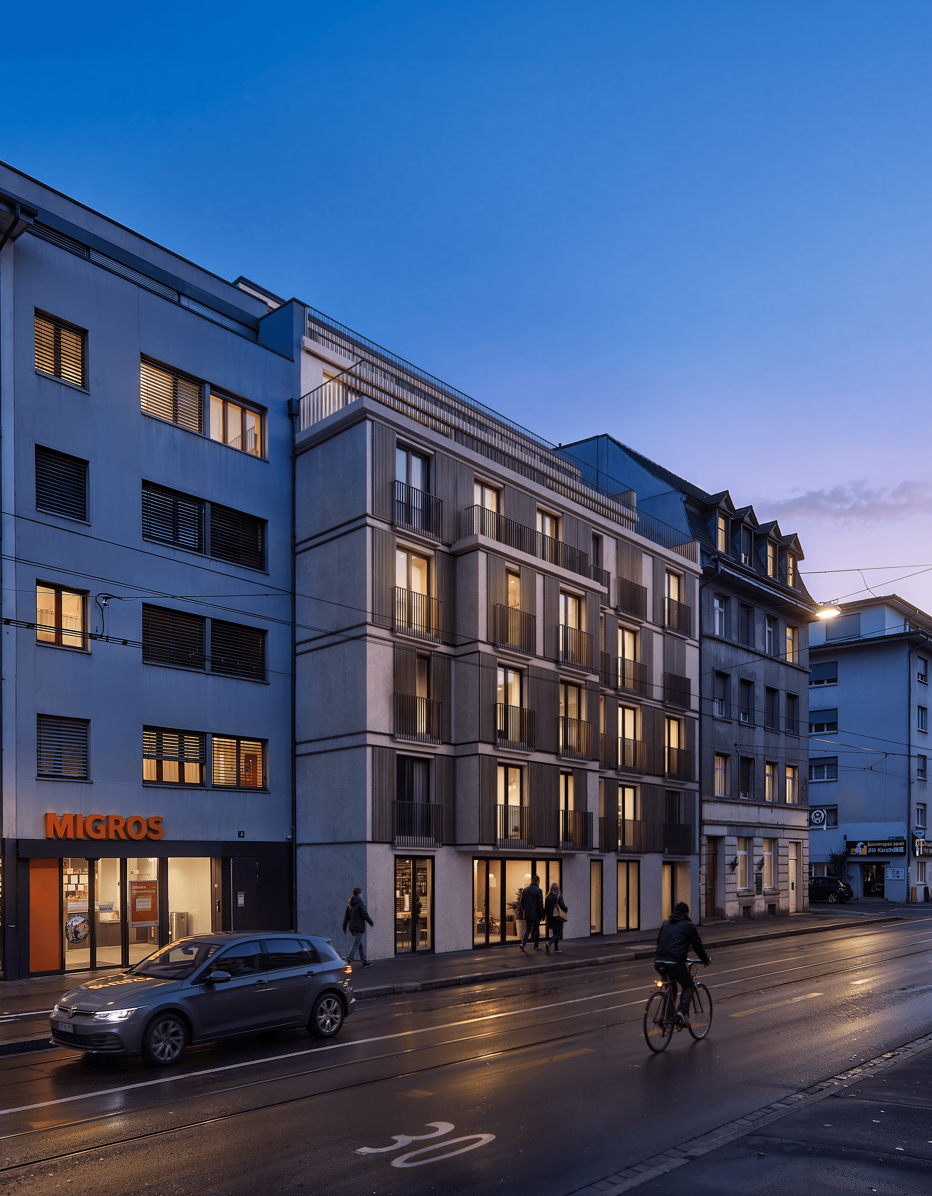 Strassenfassade